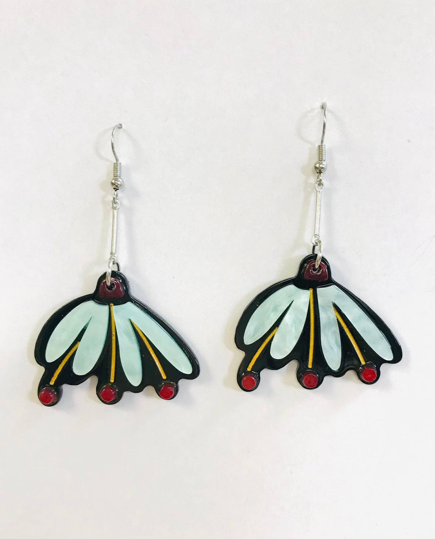 Dangle Dandelion Earrings | Acrylic Botanical Garden Jewelry 🌿🌼